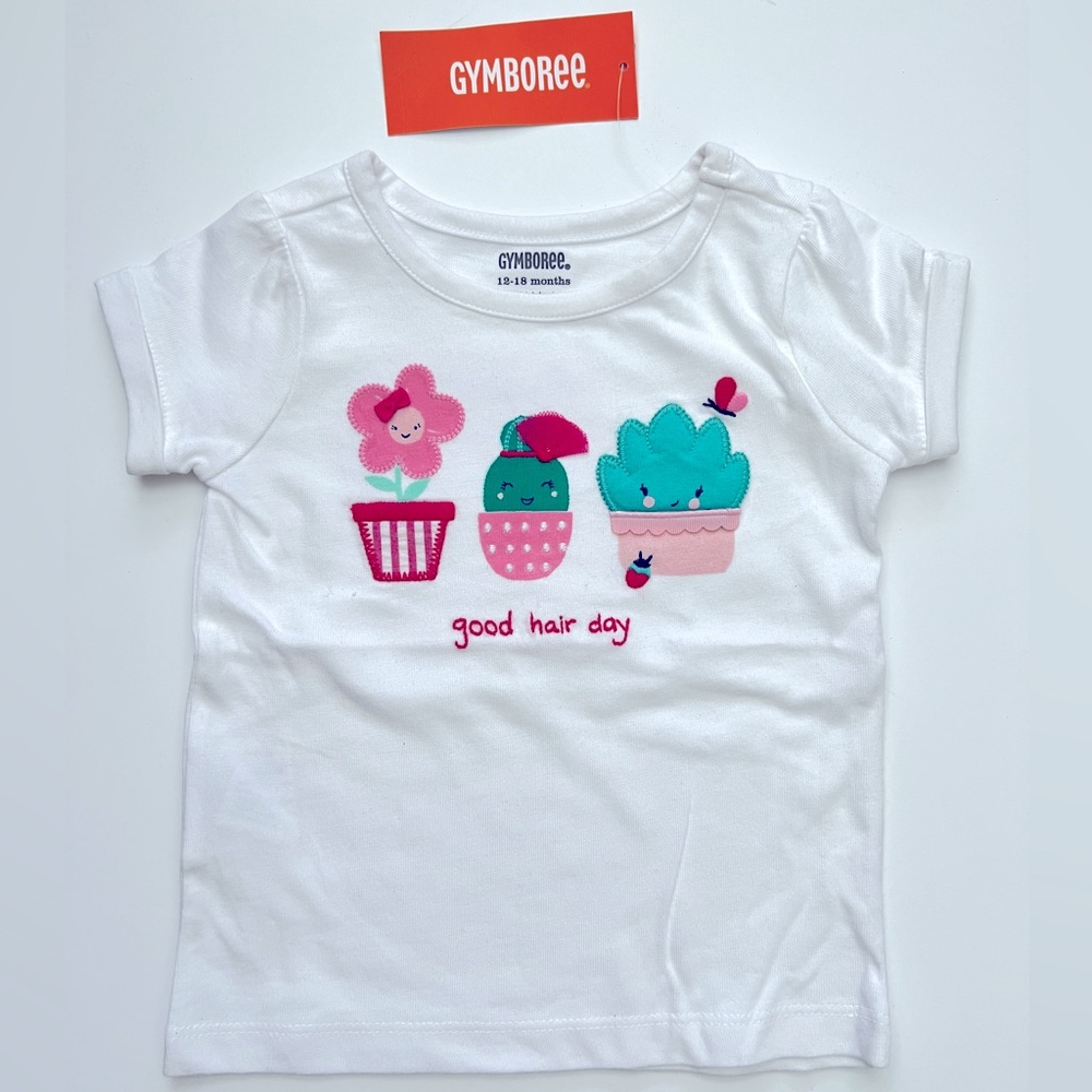NWT Gymboree White Short Sleeve TShirt